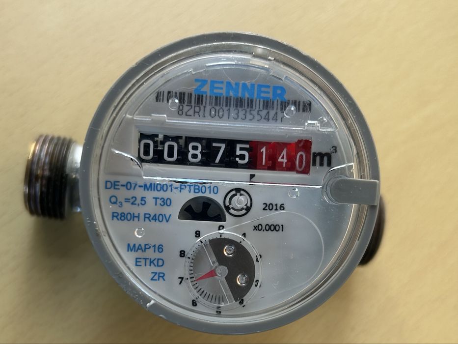 Apometru Zenner DN15