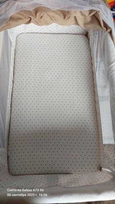 Манеж кровать  люлька