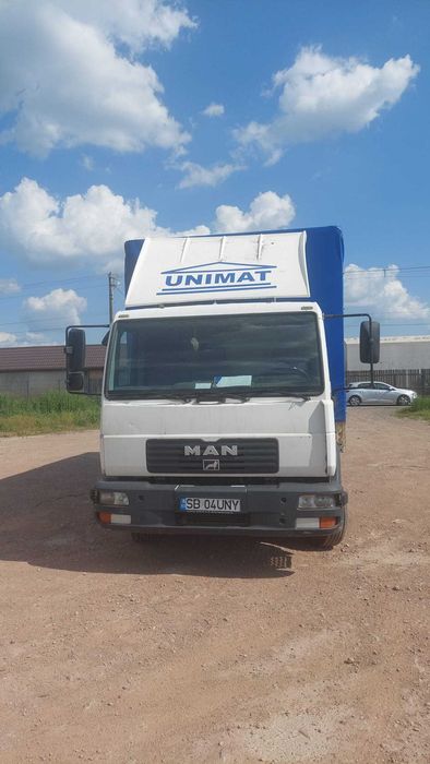 Vand autoutilitara MAN LE 8.180 cu lift DAUTEL