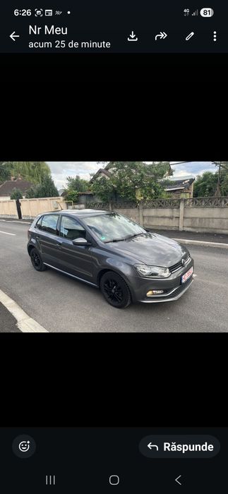 Volkswagen polo benzina fab 2015