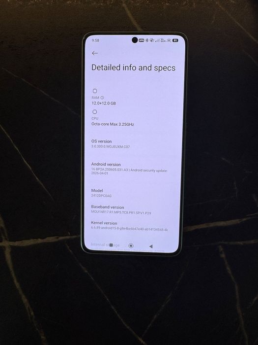 Poco x7 pro, versiunea 12gb ram, 512gb stocare. VAND URGENT!!