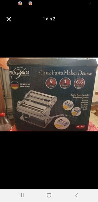 Vând mașină de făcut paste