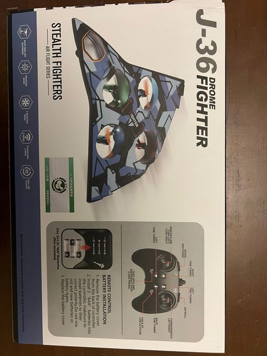 Радиоуправляемый самолет  J-36 Drome Fighter