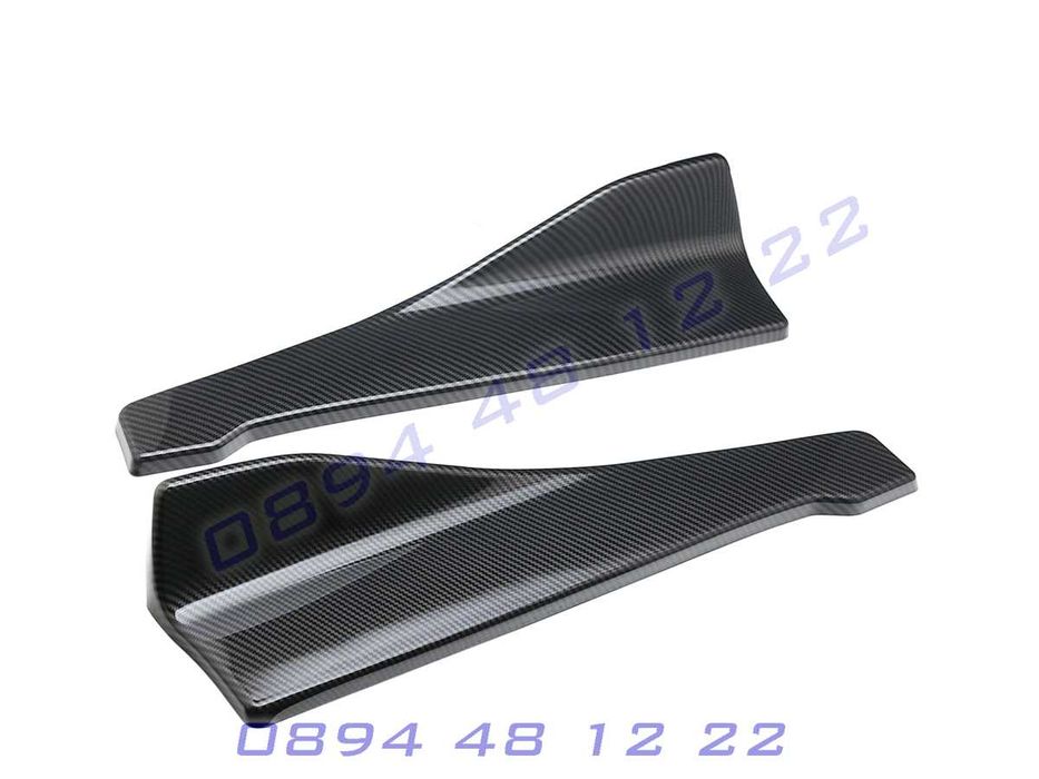 Универсални Странични Добавки Праг Добавка Спойлер Сплитер Задна Броня