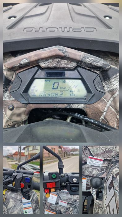 Vând  cf-moto 450L  4x4 HUNTER EDITION( nu linhai,polaris,tgb, Yamaha)