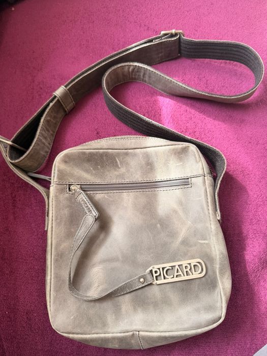 geantă crossbody din piele naturală