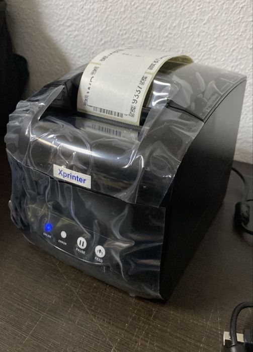 Термопринтер для этикеток и наклеек Xprinter xp-365b