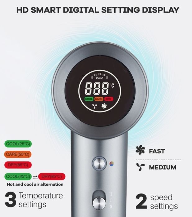 Dentelle HD5 фен серый