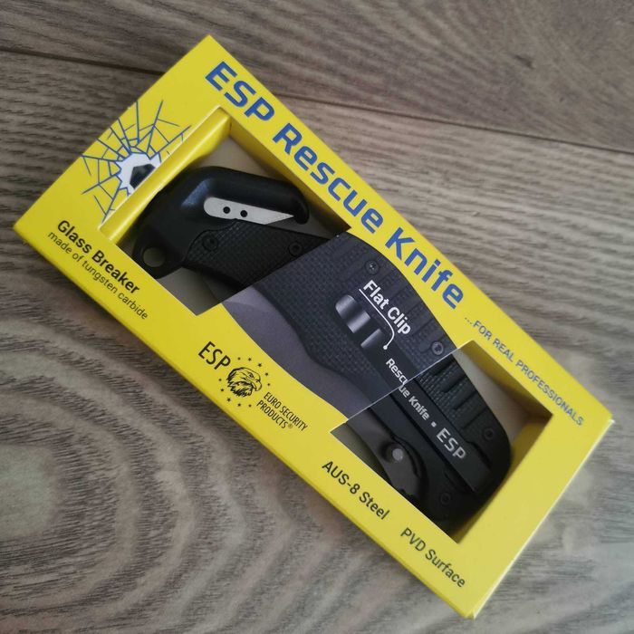ESP RК-01 ЧЕХИЯ Rescue Knive сгъваем нож Euro Security Products  AUS 8