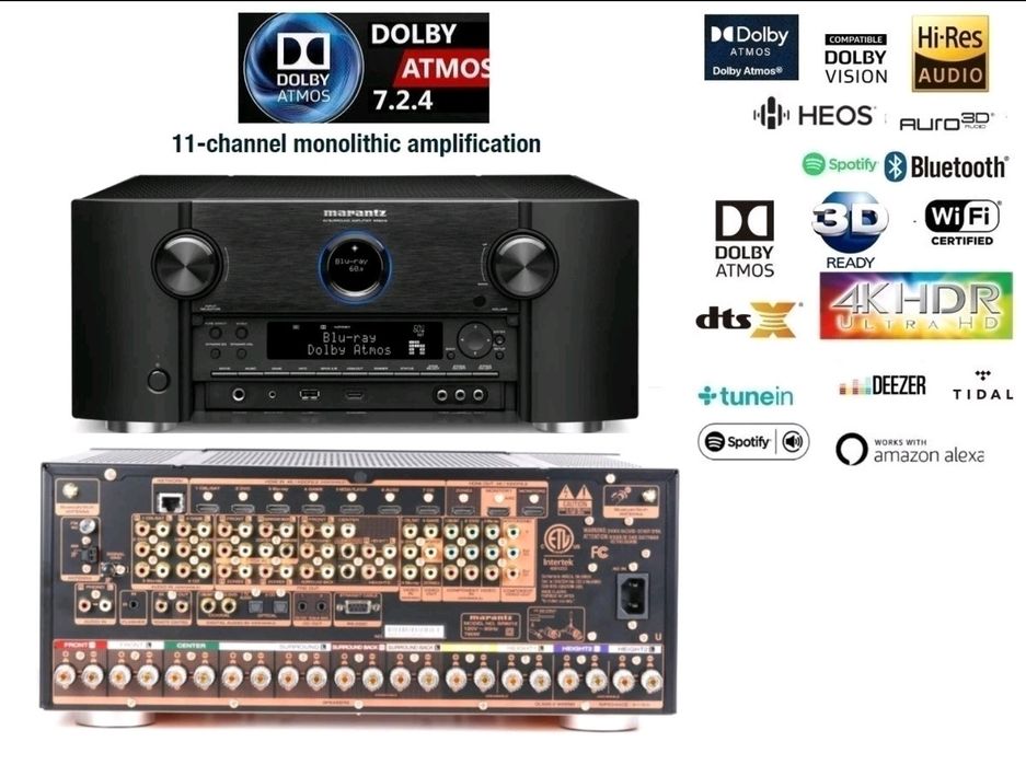 Продавам ресивър Marantz SR8012, AKM DACs