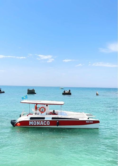 Прогулочный катамаран.