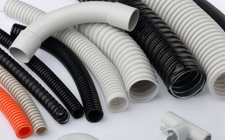 Гофротруба для кабеля | ПВХ / ПНД | Склад