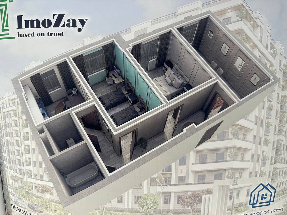 Denovda 10 etajli domlar 5 yilga foizsiz bo‘lib to‘lashga beriladi