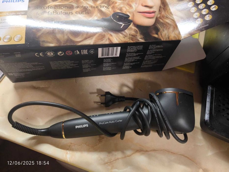 Продавам автоматична маша Philips hps940 Auto curler