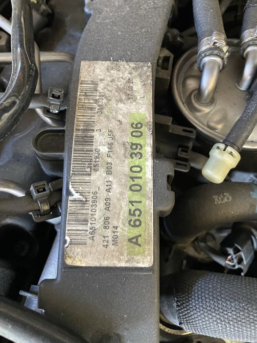 Motor 2.2 651 mercedes gle 250d euro 6 204 cp
