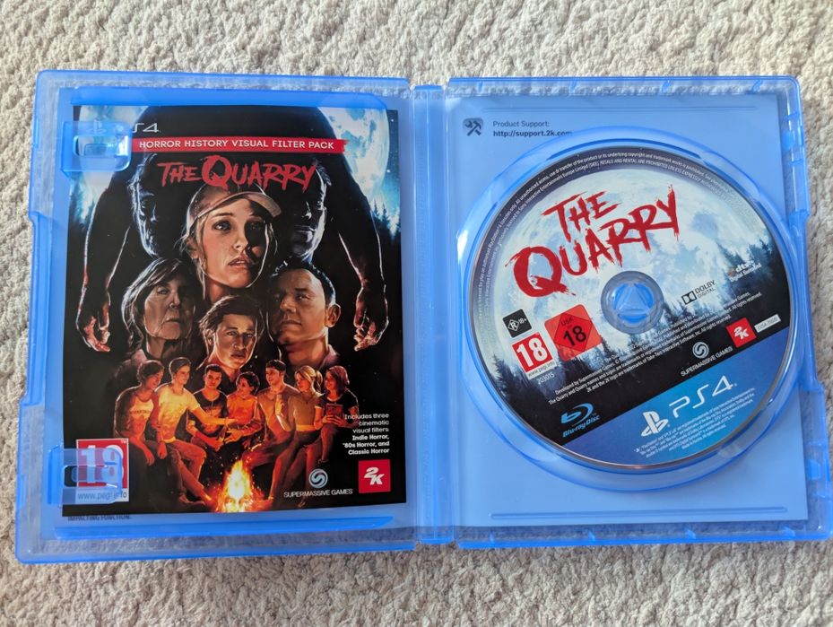 PS4 PS5 игра The quarry