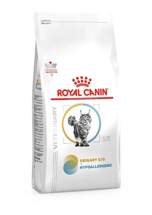 Royal Canin Urinary S/O + Hypoallergenic 2 кг