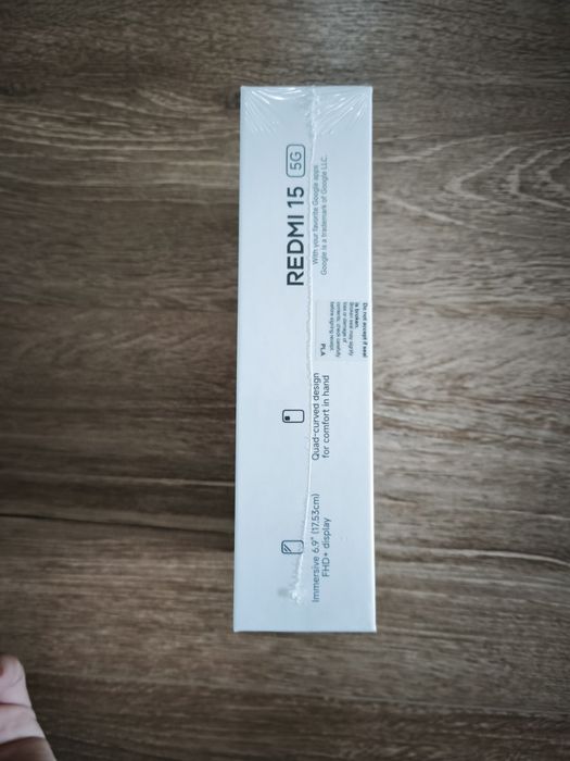 Чисто нов НЕ РАЗОПАКОВАН Xiaomi Redmi 15 5G 8GB Ram/ 256GB ROM