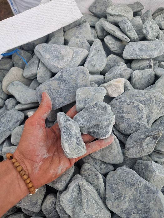 Piatra de gradina thassos alba-multicolora