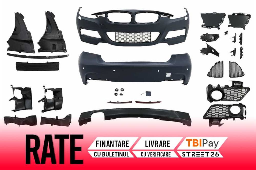 Pachet M BMW Seria 3 F30 Sedan (2012-2019) M-Tech Design // RATE