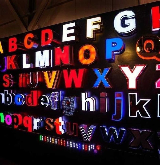 Объемные буквы, Наружная реклама, вывески, narujnaya reklama