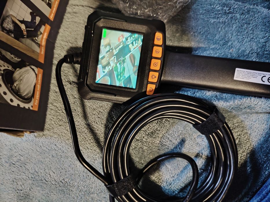 Ендоскопска камера с 5 м кабел, Inskam G20 HD 1080p, водоустойчива