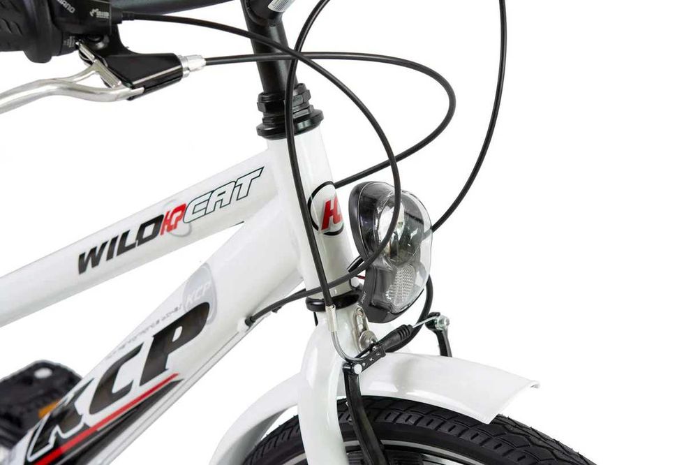 Детски велосипед KCP Wild Cat 24", бял