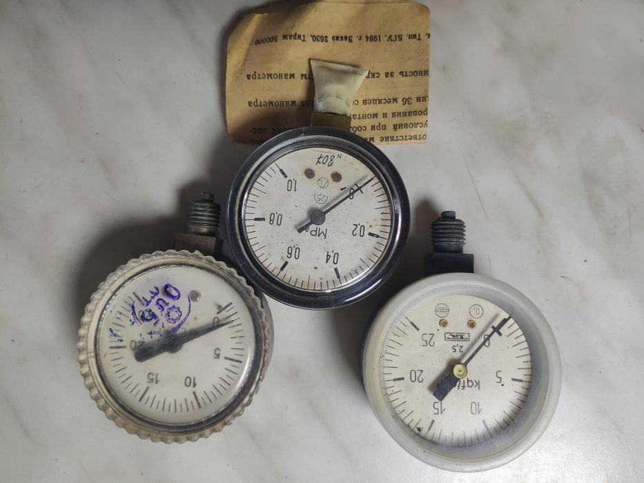 Манометры разные