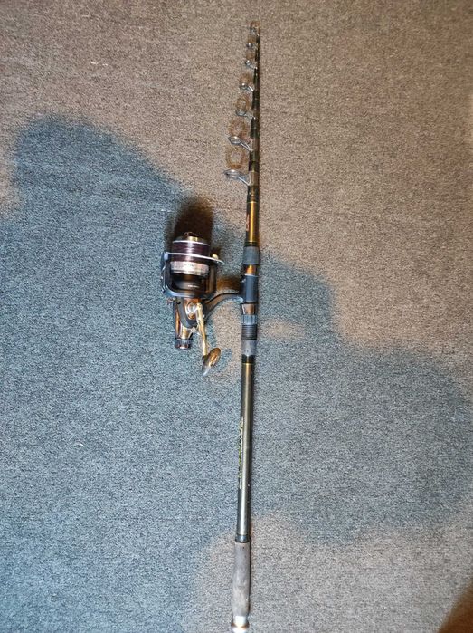 Lanseta FL STRONG RIVER 3.9 + mulineta MIFIME 7000