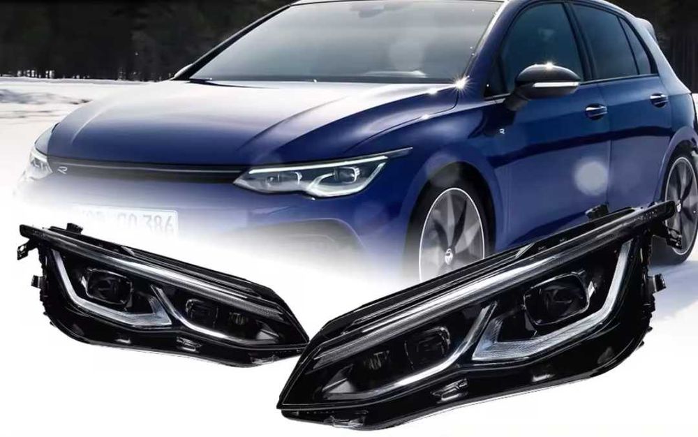 Чисто нови ЛЕД Фарове за vw golf 8 голф 8 LED farove 2020-2024