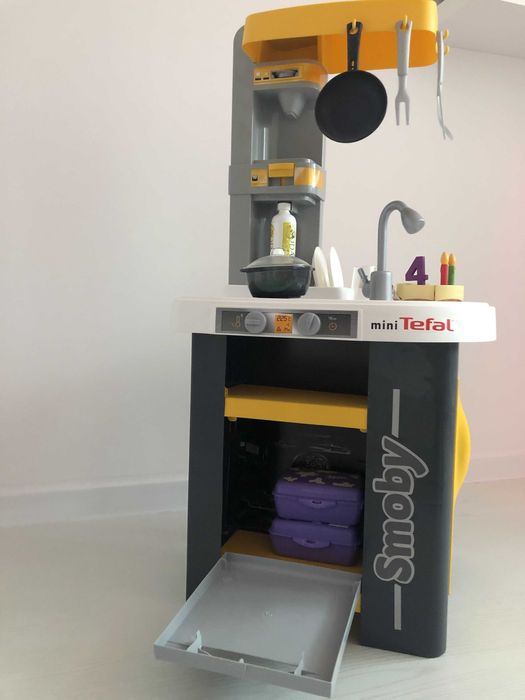 Smoby, Детска кухня, Мини ТЕФАЛ, с аксесоари