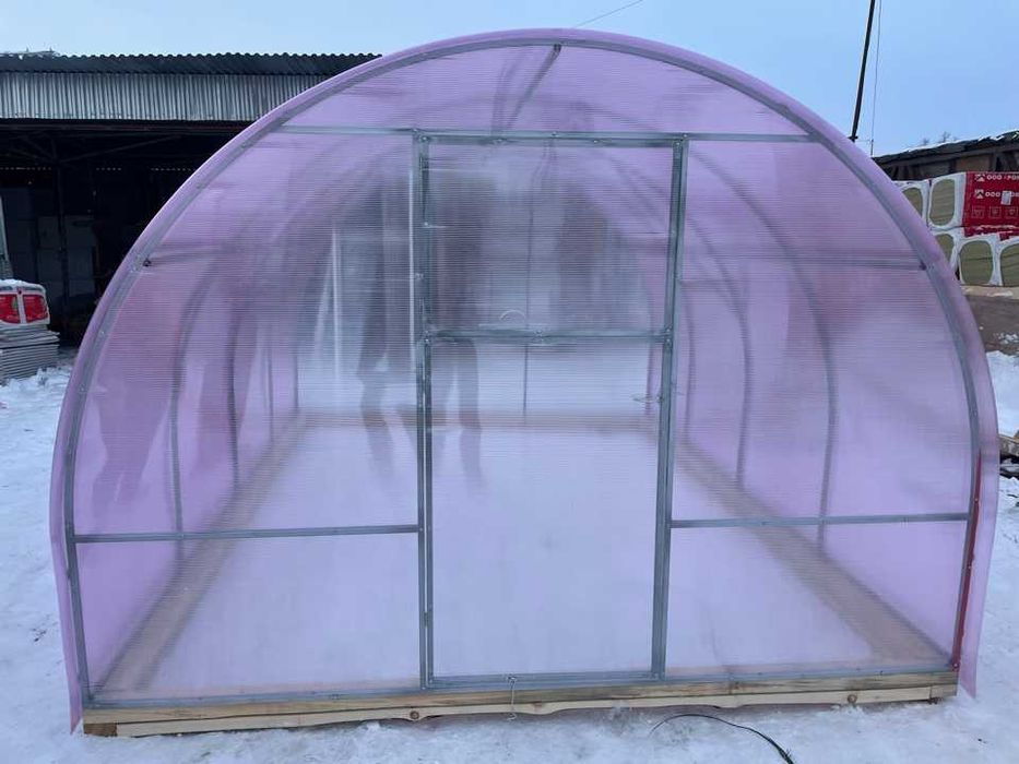 теплица из поликарбоната АКЦИЯ, хранение до весны