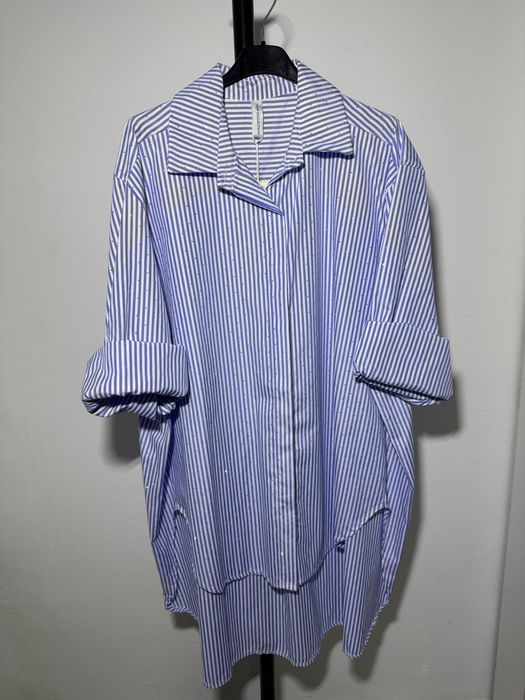 Camasa lunga cu strasuri marime universala