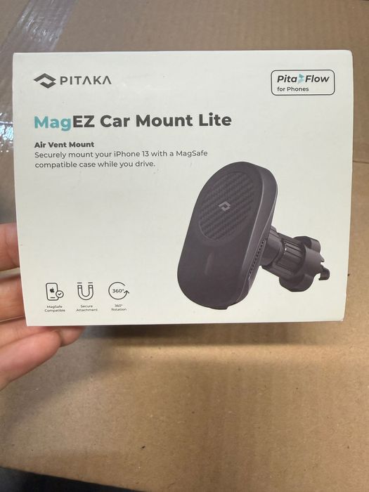 Pitaka магнитна стойка за телефон и сплитер за запалка