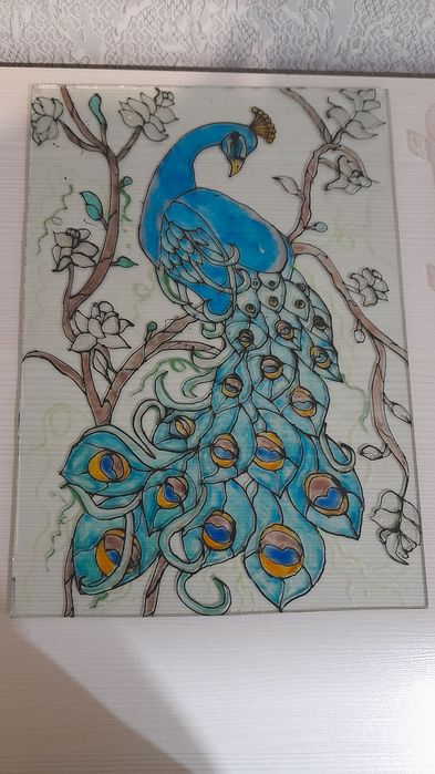 Продам рисунок на стекле