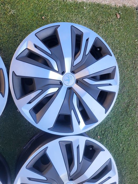 16 4x108 Peugeot метални джанти с тасове 4х108