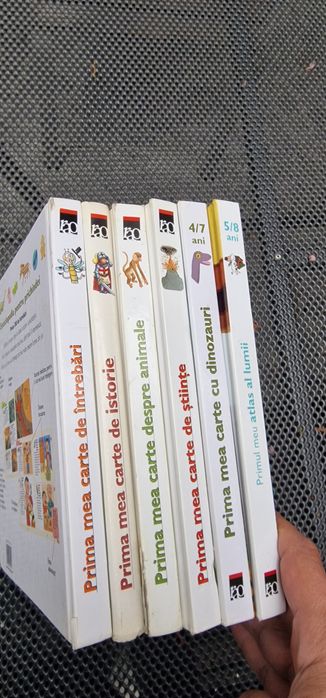 6 Enciclopedii ilustrate ptr copii - 150 ron toate 6
