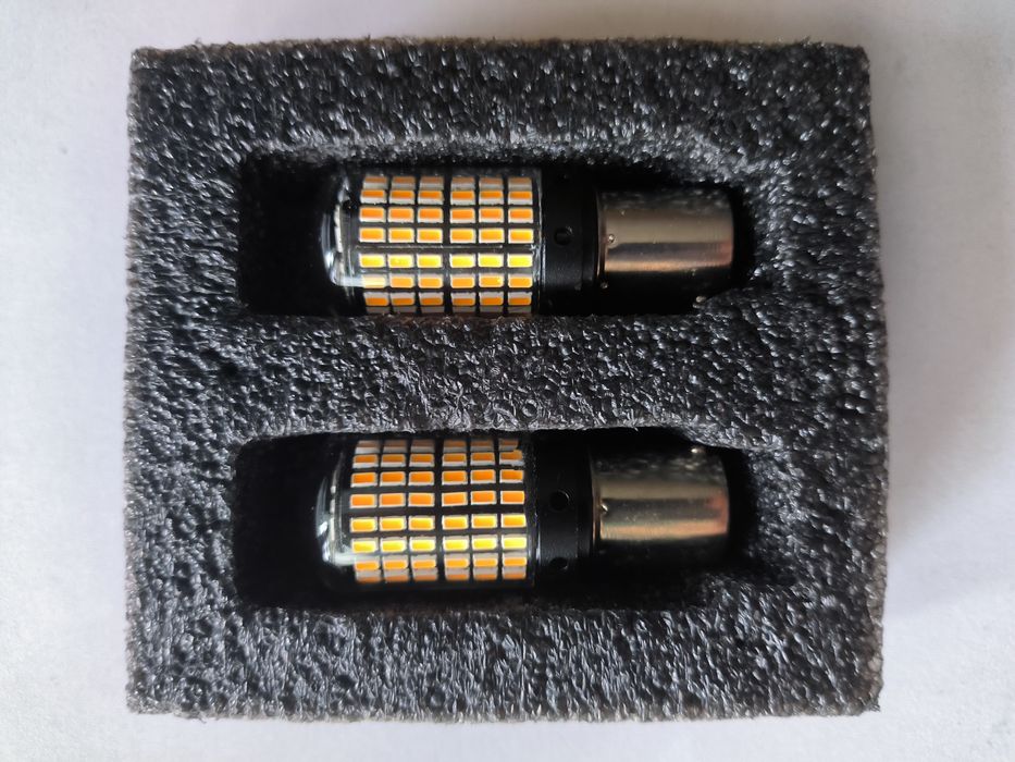 LED крушки | Super bright | Yellow BA15S P21W