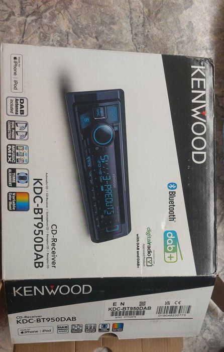 Авторадио Kenwood KDC-BT950DAB