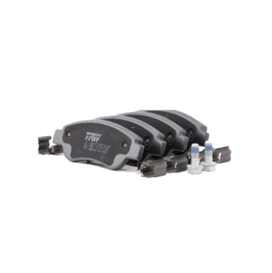 Placute frana Citroen C1 (Pm, Pn), 06.2005-09.2014, Peugeot 107, 06.2005-, 108, 05.2014-, Toyota Aygo (Pab4, Kgb4), 05.2014-, TRW