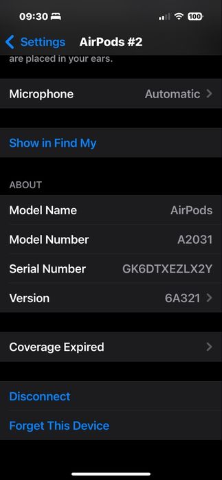 Apple AirPods 2 A1602