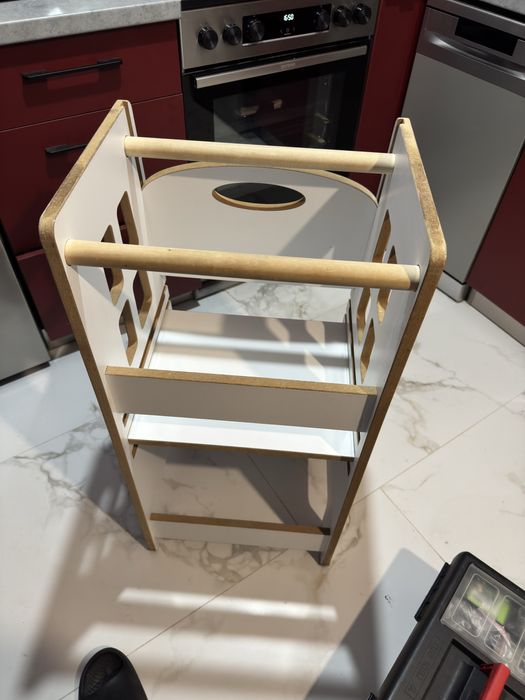 Монтесори учебна кула / кухненска помощна кула – регулируема височина