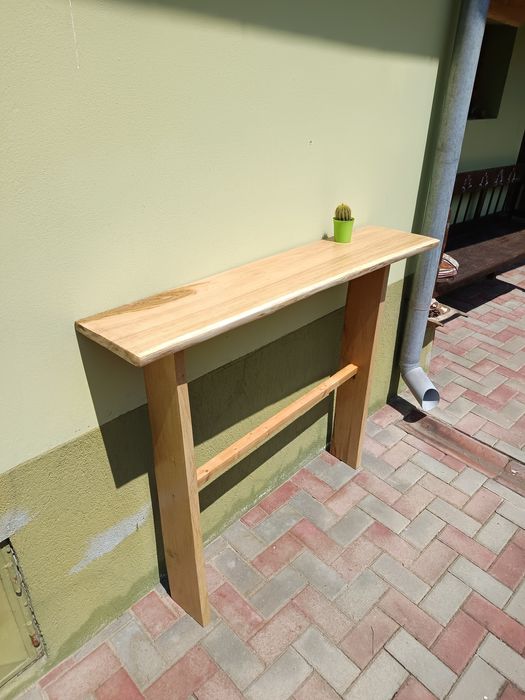 Comoda , consola , măsuță îngustă hol stejar