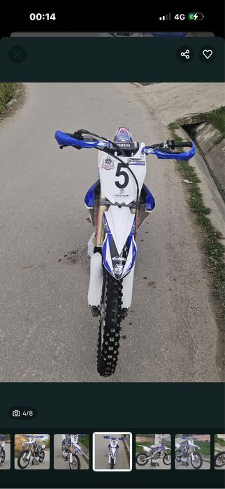 Vând yamaha yz450f 2016 injectie