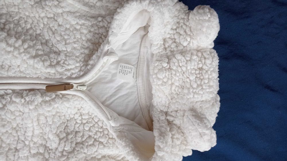 Пухен гащеризон за бебе 62 см HM