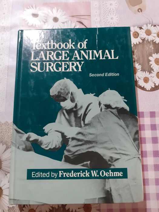 Учебник по хирургия на едрите животни на англ.език