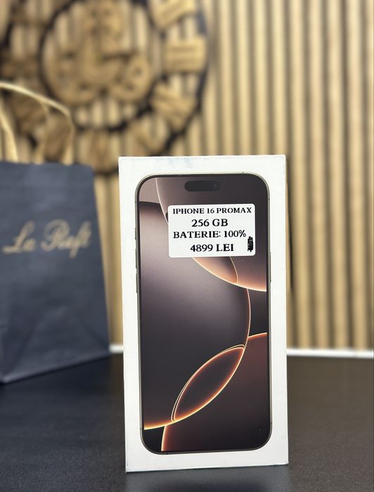 Iphone 16 Pro Max 256 Gb / Desert Titanium / Fact&Garantie