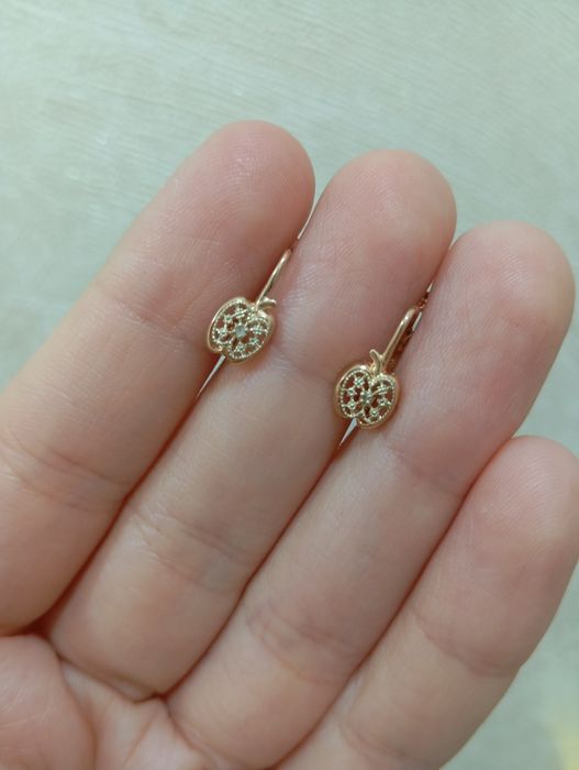 Tilla ziraklar золотые серьги кольца