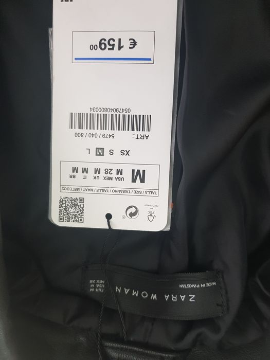 Geci din Piele Zara 2buc 500 lei