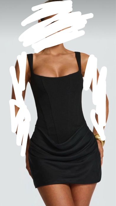 rochie scurta cu corset comfortabil.